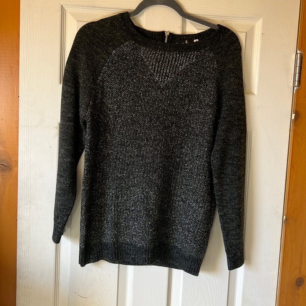 Black mohair/acrylic Sweater